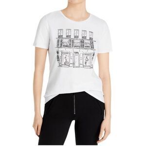 Karl Lagerfeld Storefront Sketch T-Shirt  - Size XS
